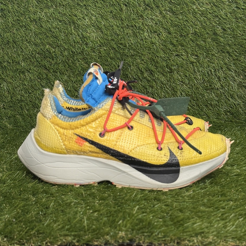 Nike Vapor Street x Off-White Running Shoes #CD8178-700 Tour Yellow Men's Sz 9